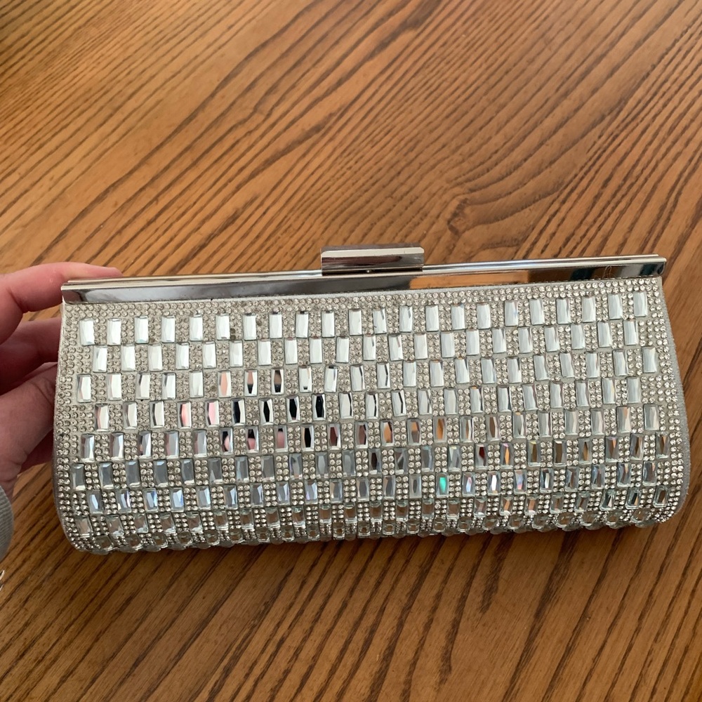 Silver Clutch